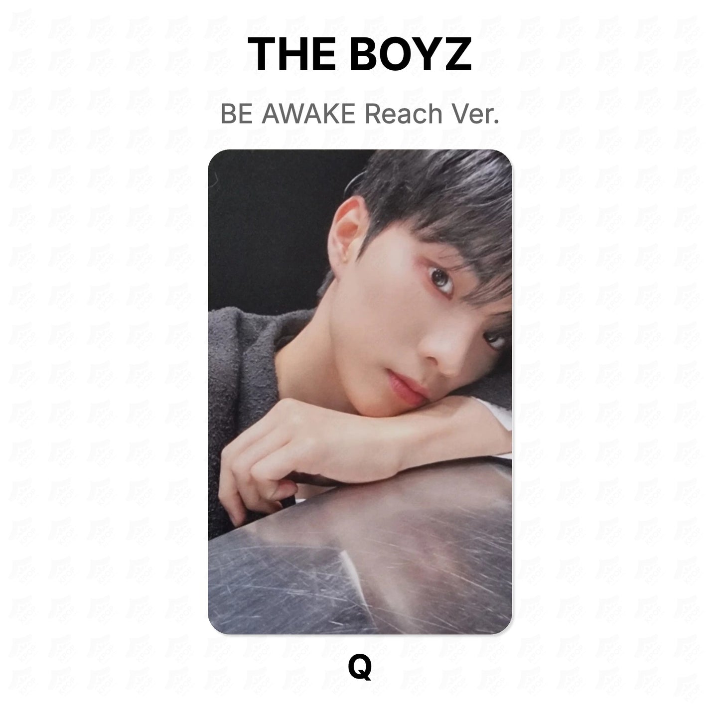 THE BOYZ BE AWAKE Reach Ver. Official Photocard