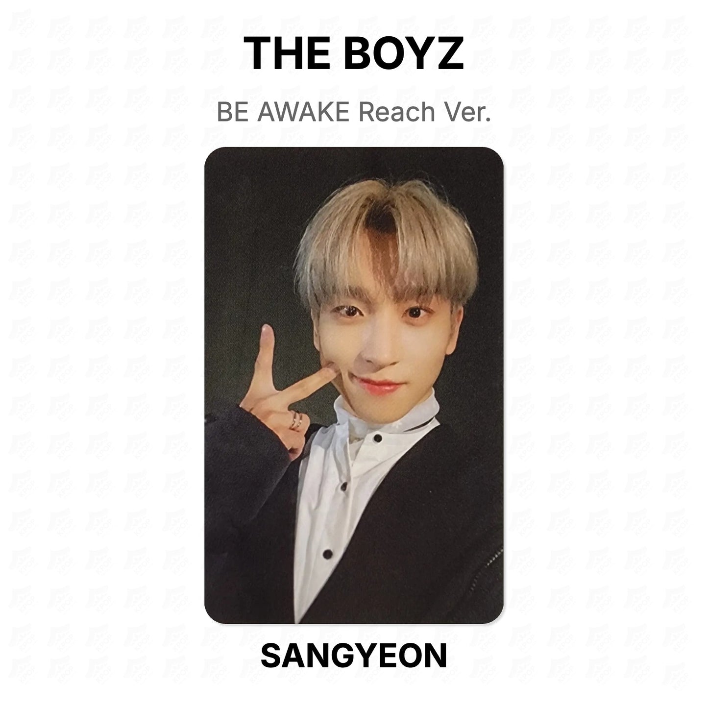 THE BOYZ BE AWAKE Reach Ver. Official Photocard