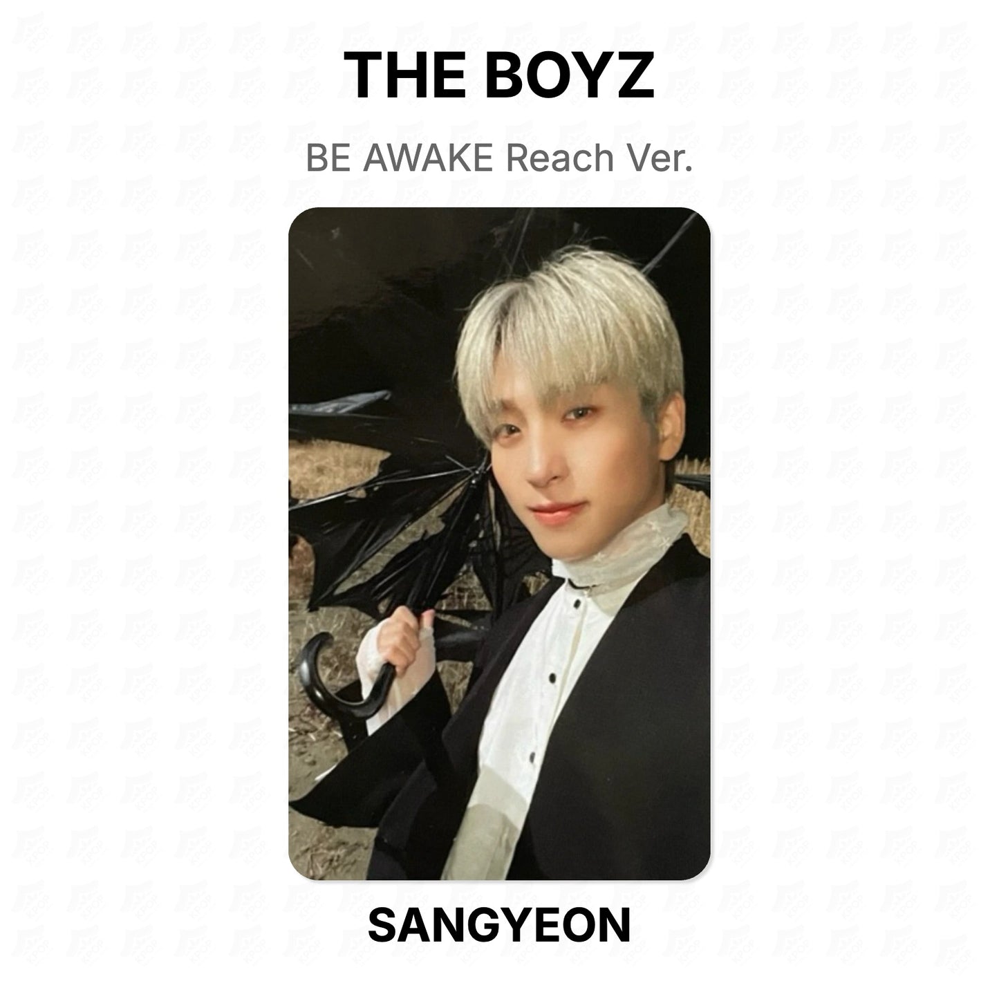 THE BOYZ BE AWAKE Reach Ver. Official Photocard