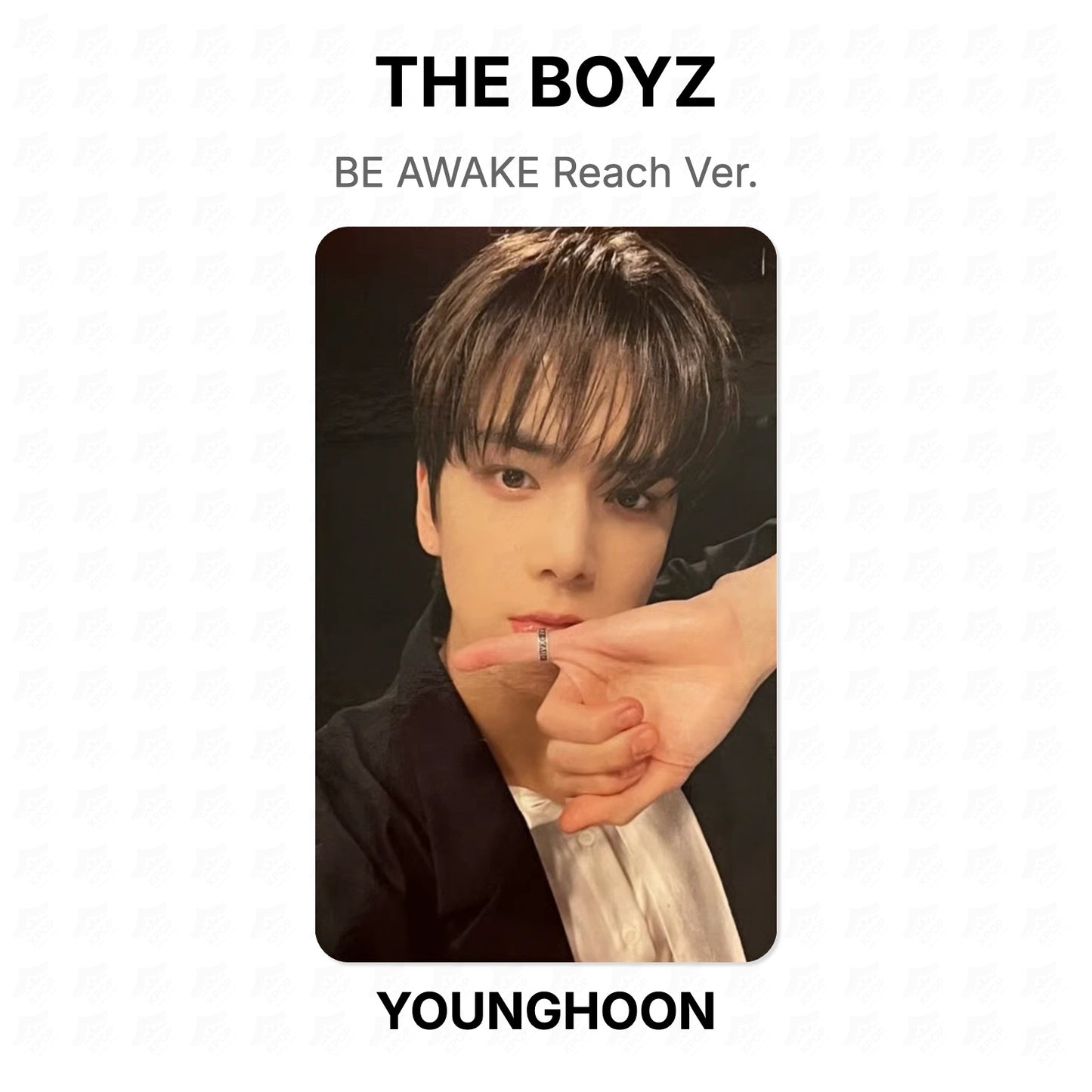 THE BOYZ BE AWAKE Reach Ver. Official Photocard