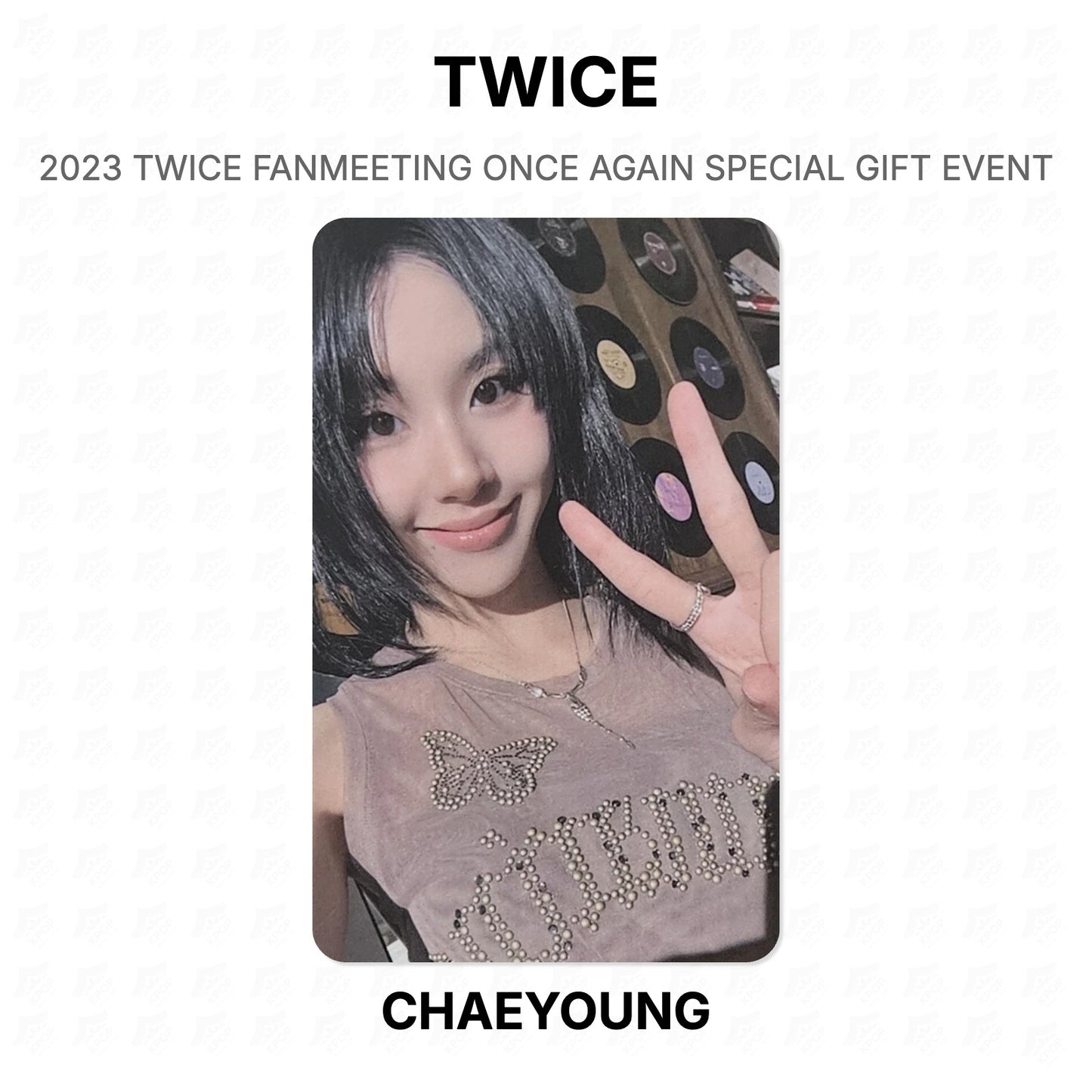 TWICE 2023 TWICE FANMEETING ONCE AGAIN SPECIAL GIFT EVENT Official Photocard