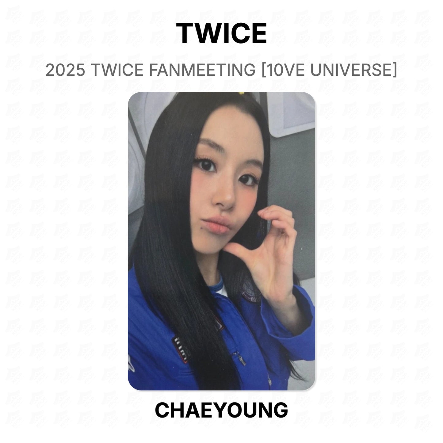 TWICE 2025 TWICE FANMEETING [10VE UNIVERSE] Official Photocard