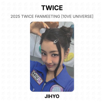 TWICE 2025 TWICE FANMEETING [10VE UNIVERSE] Official Photocard