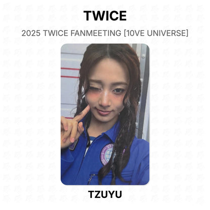 TWICE 2025 TWICE FANMEETING [10VE UNIVERSE] Official Photocard