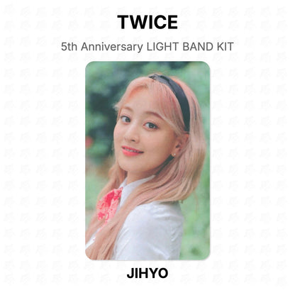 TWICE 5th Anniversary LIGHT BAND KIT Official Photocard