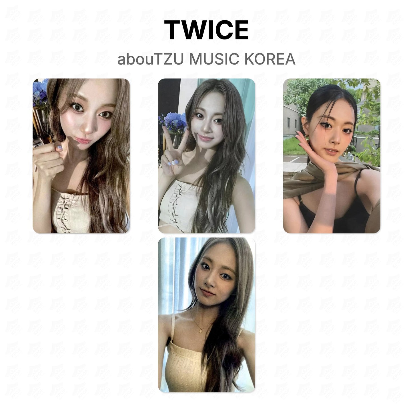 TWICE abouTZU MUSIC KOREA Official Photocard