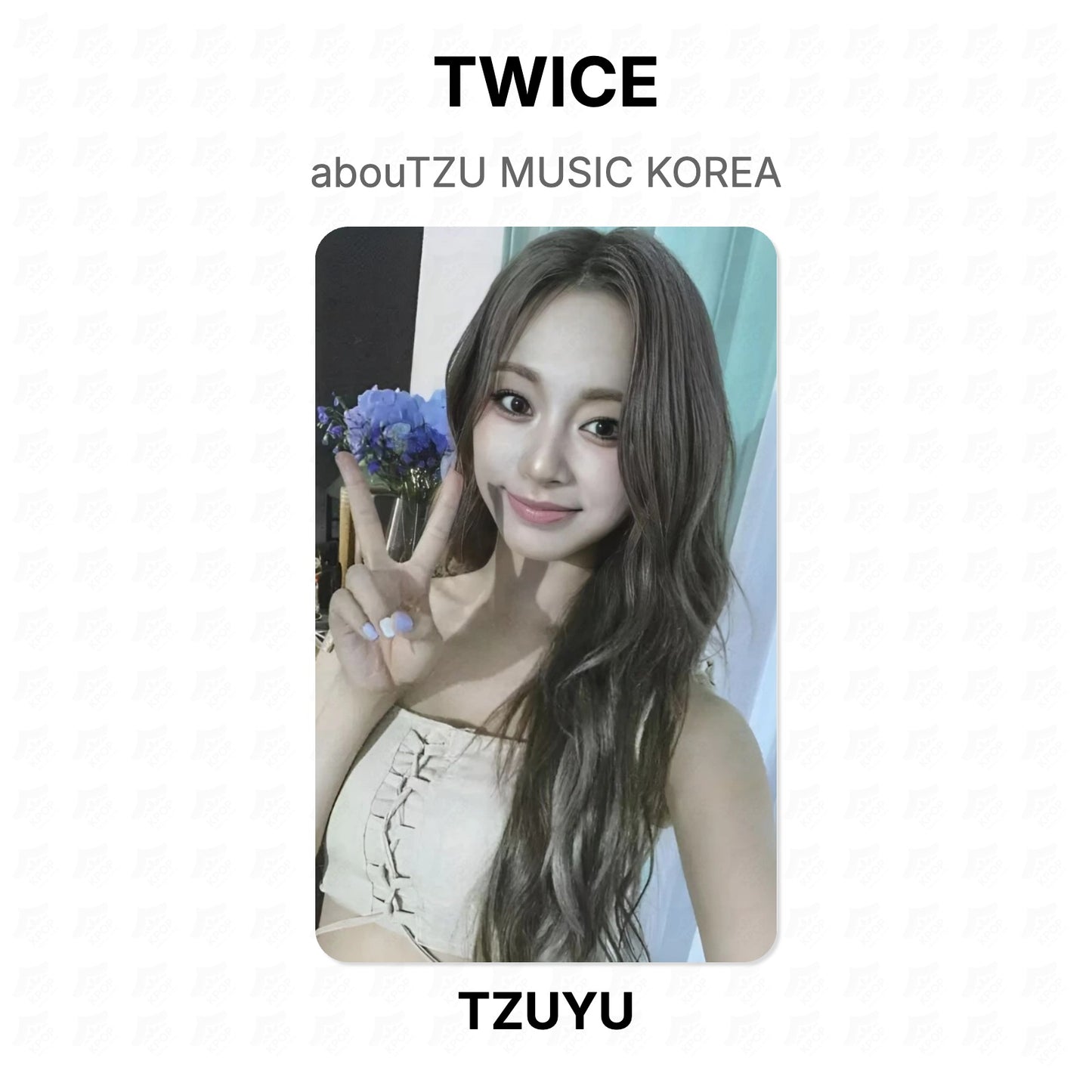 TWICE abouTZU MUSIC KOREA Official Photocard