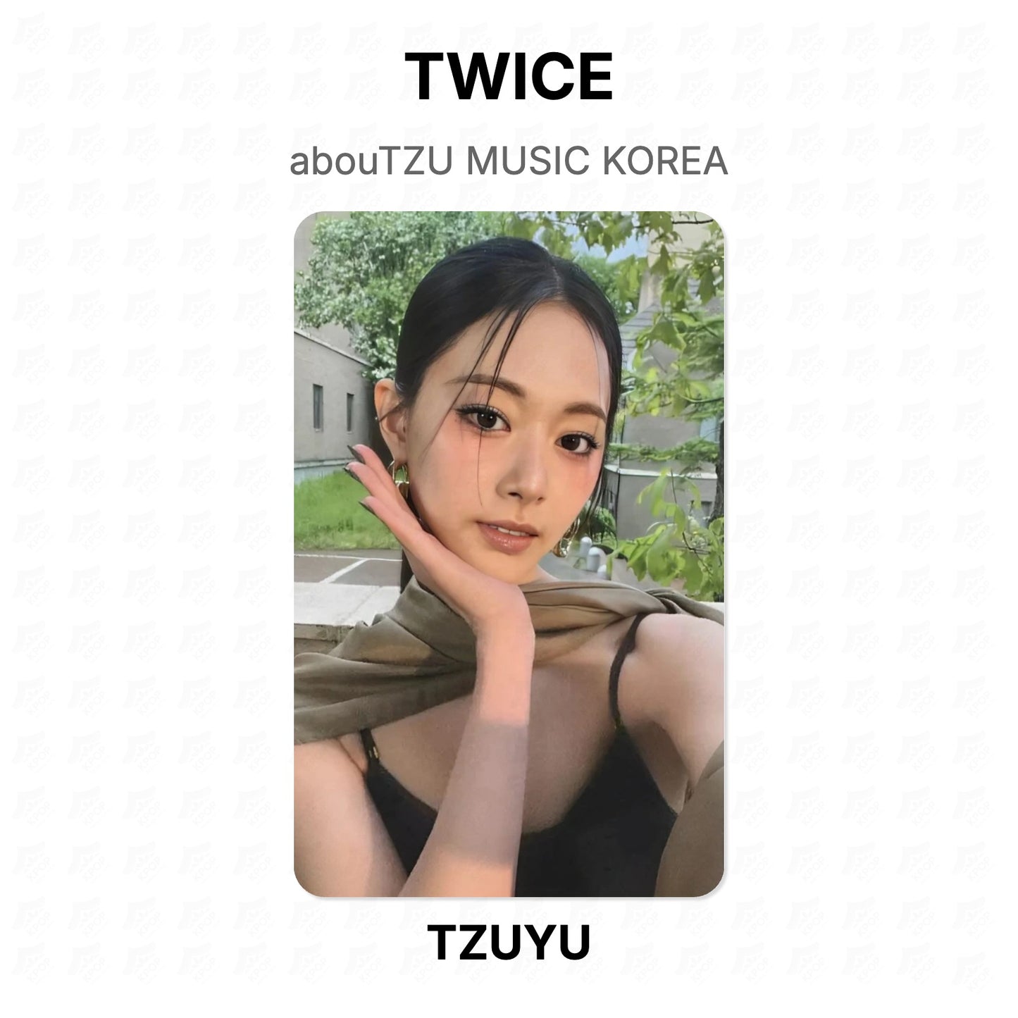 TWICE abouTZU MUSIC KOREA Official Photocard