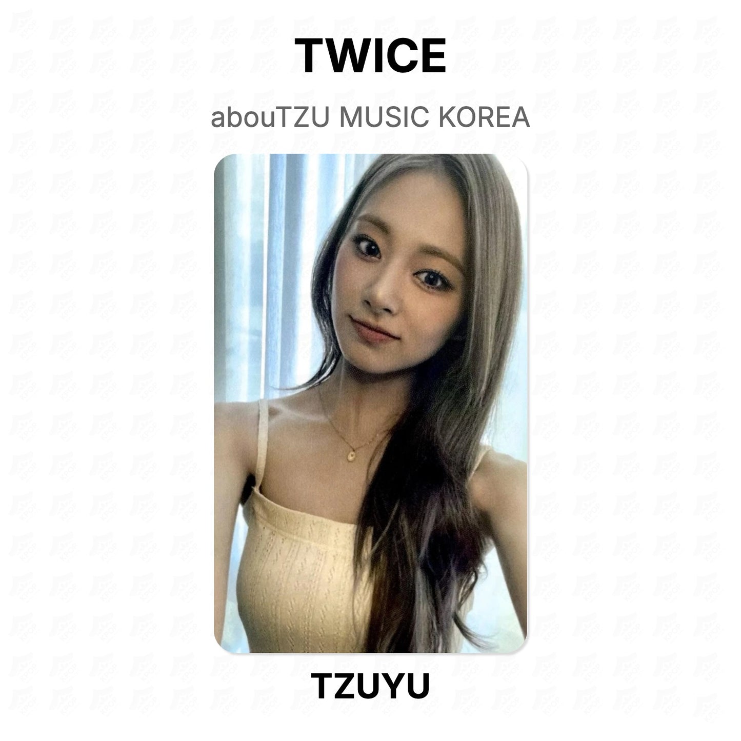 TWICE abouTZU MUSIC KOREA Official Photocard