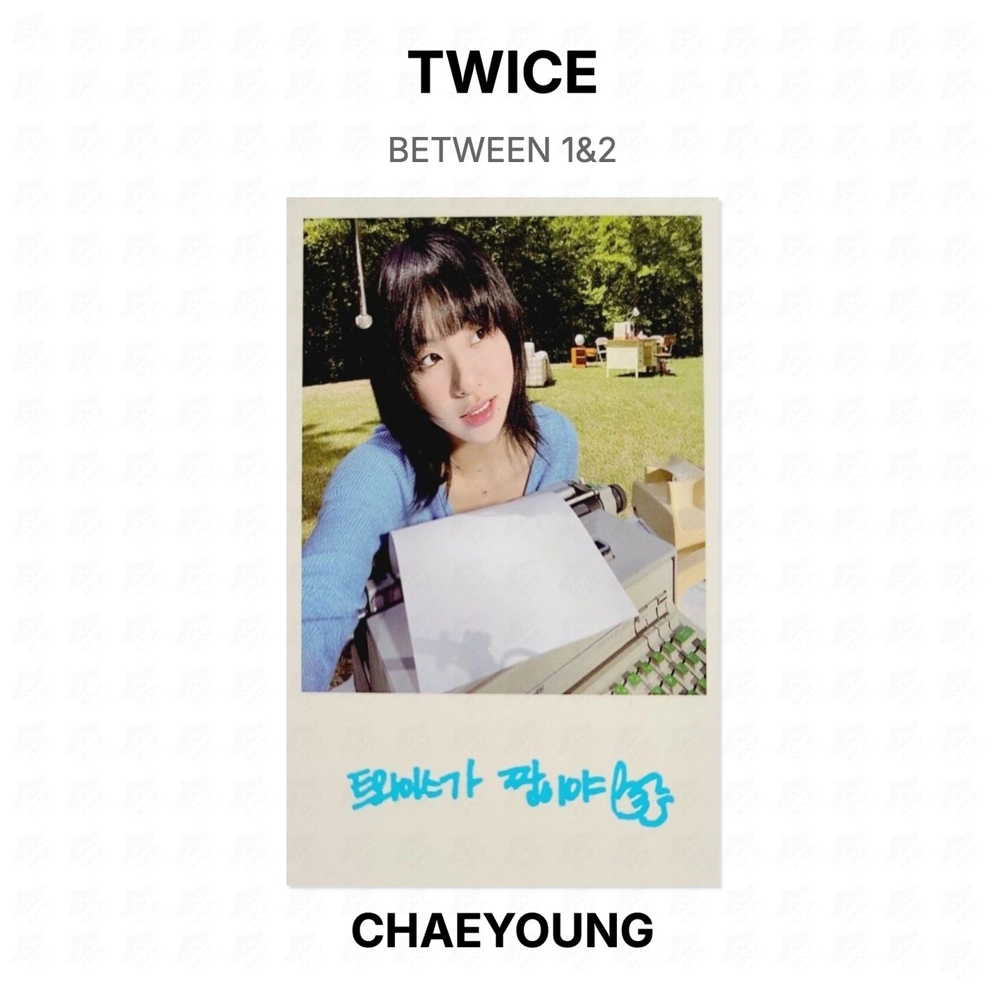 TWICE BETWEEN 1&2 Official Photocard