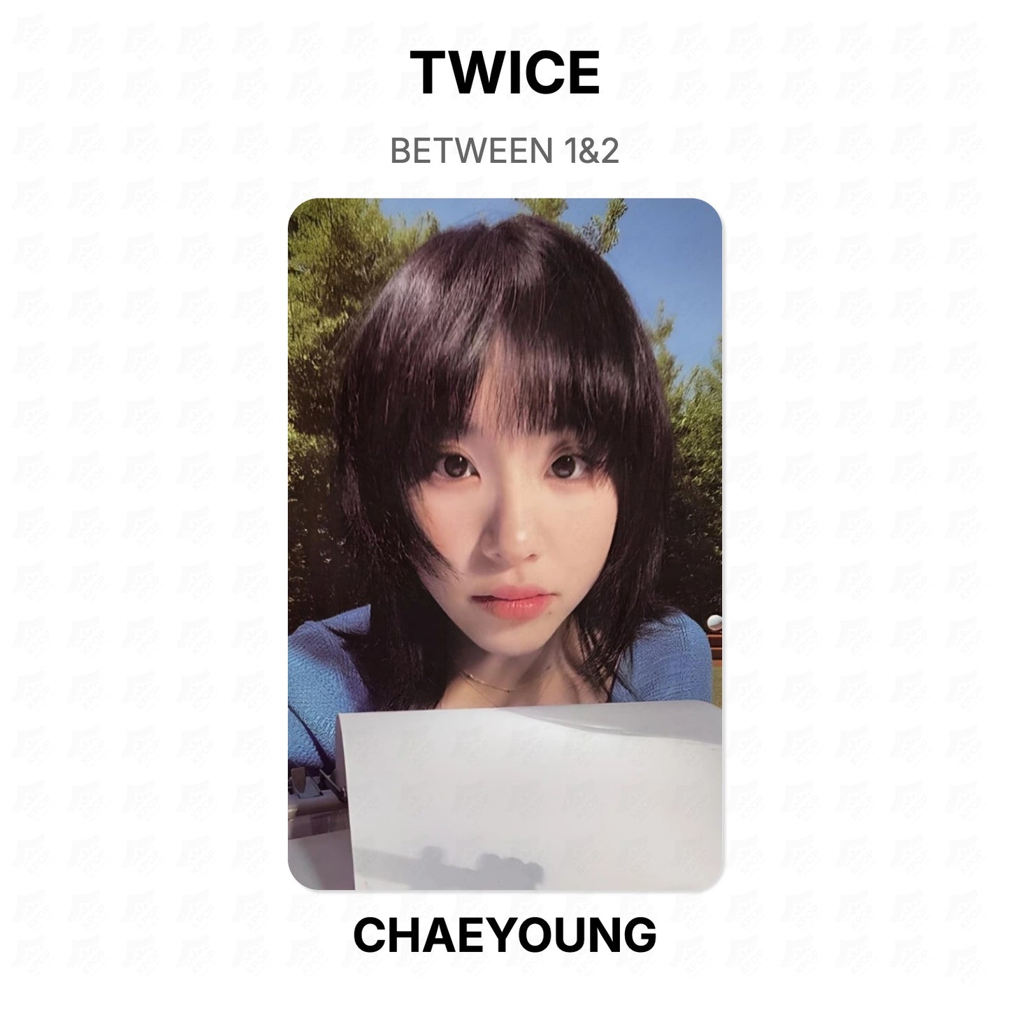 TWICE BETWEEN 1&2 Official Photocard