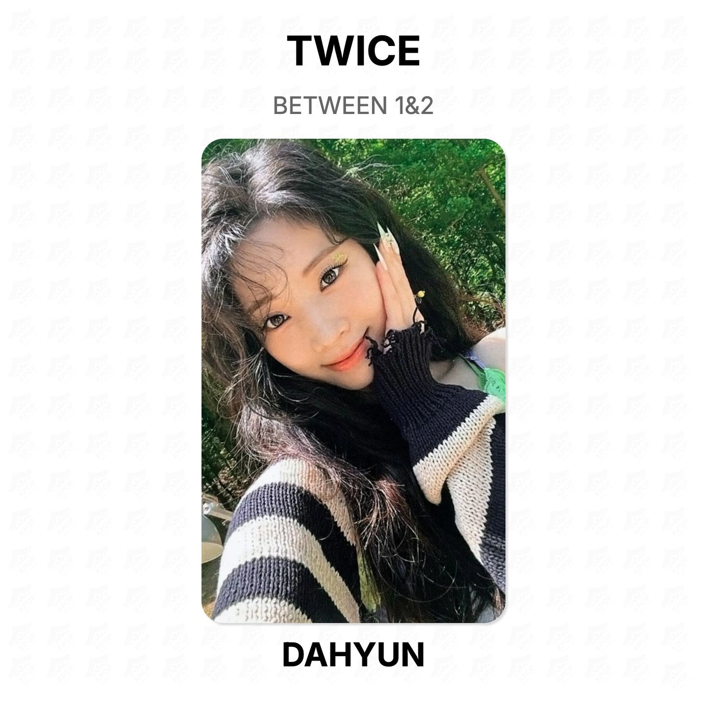 TWICE BETWEEN 1&2 Official Photocard