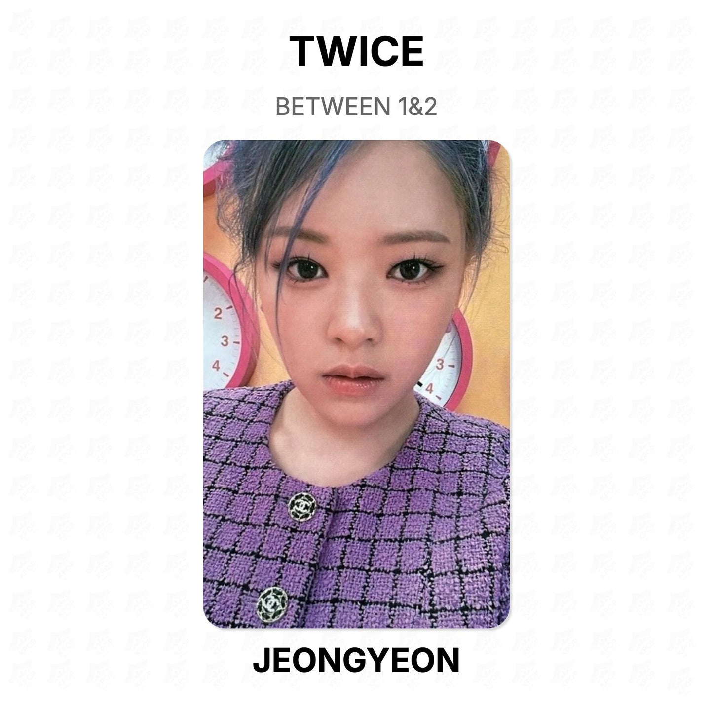 TWICE BETWEEN 1&2 Official Photocard