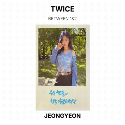 TWICE BETWEEN 1&2 Official Photocard