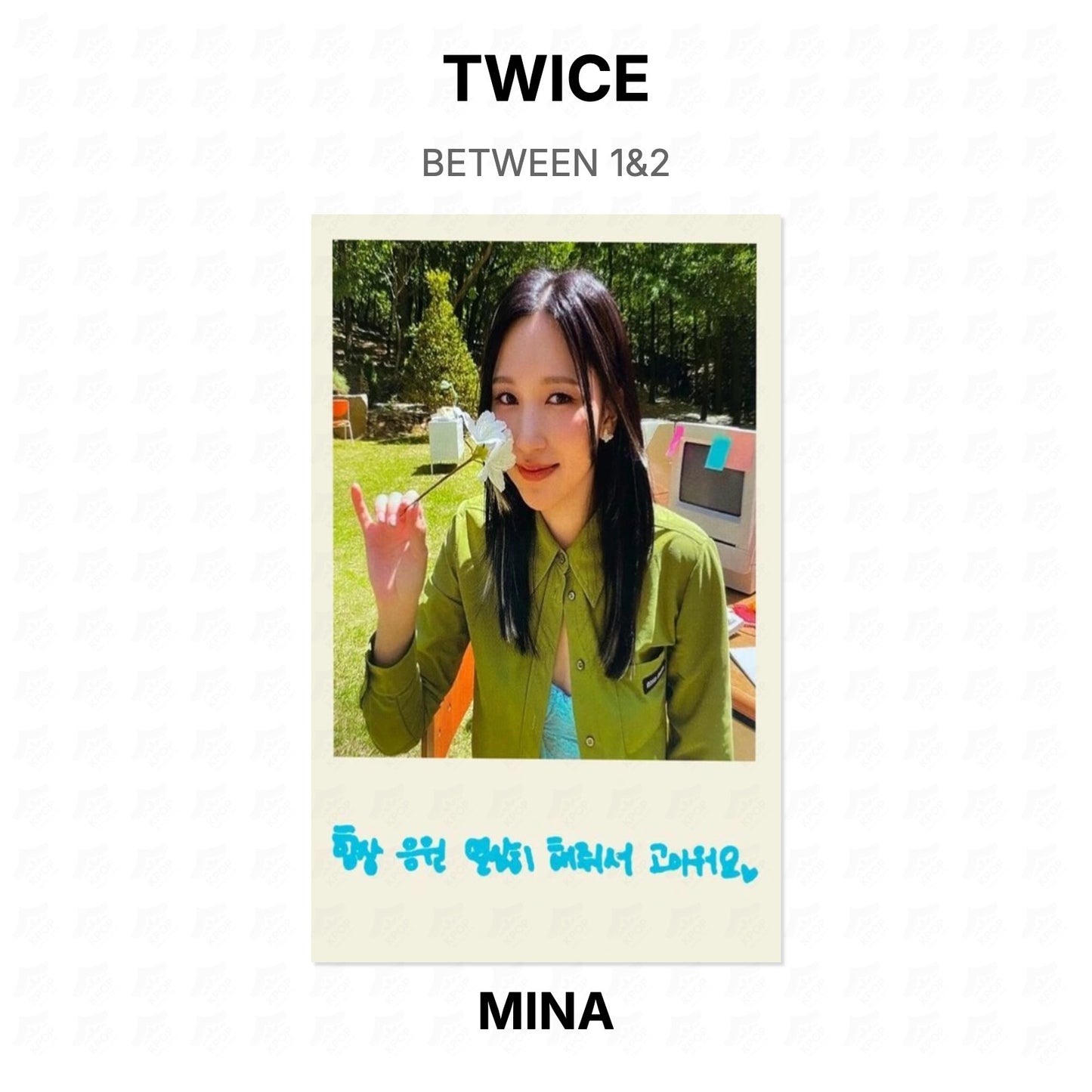 TWICE BETWEEN 1&2 Official Photocard