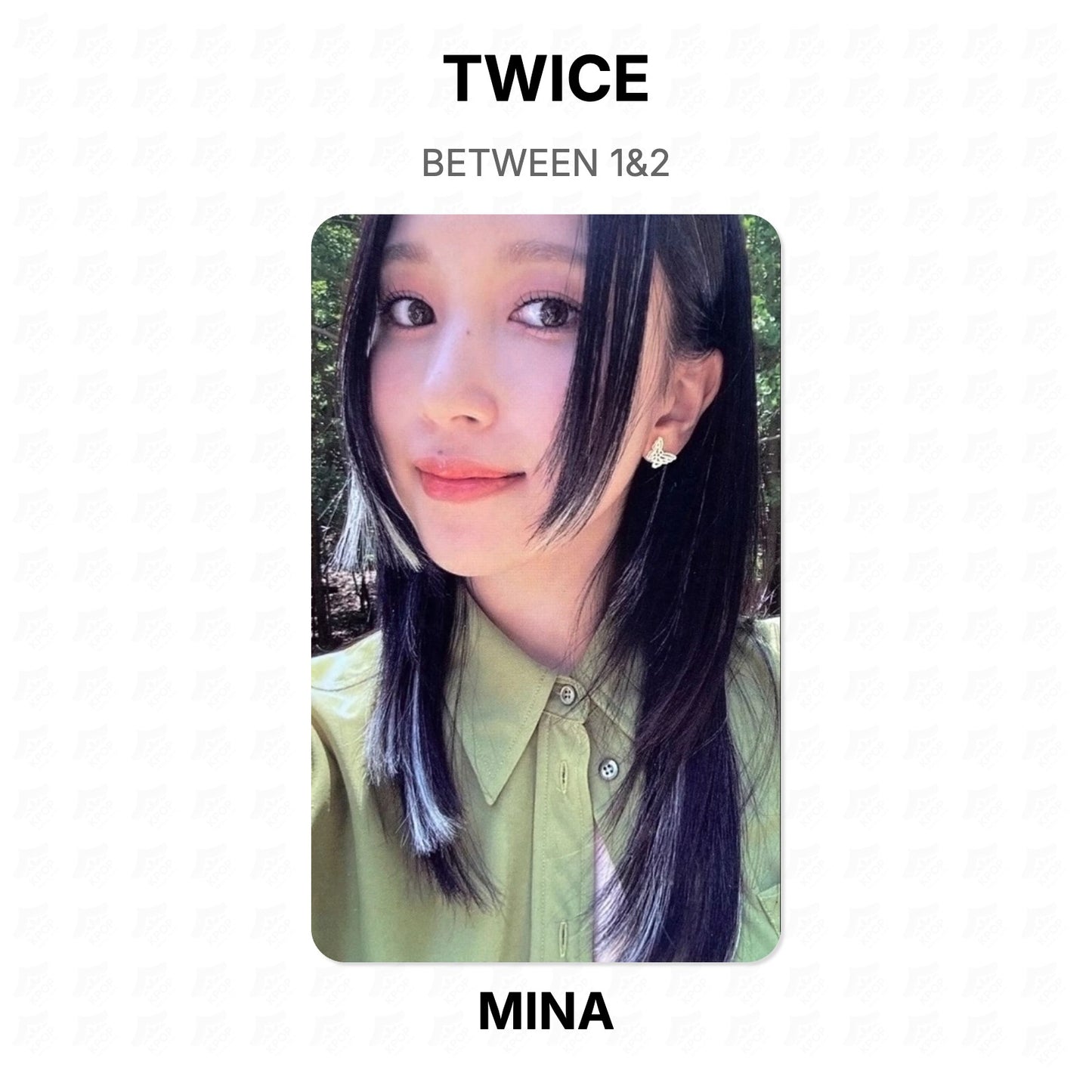 TWICE BETWEEN 1&2 Official Photocard