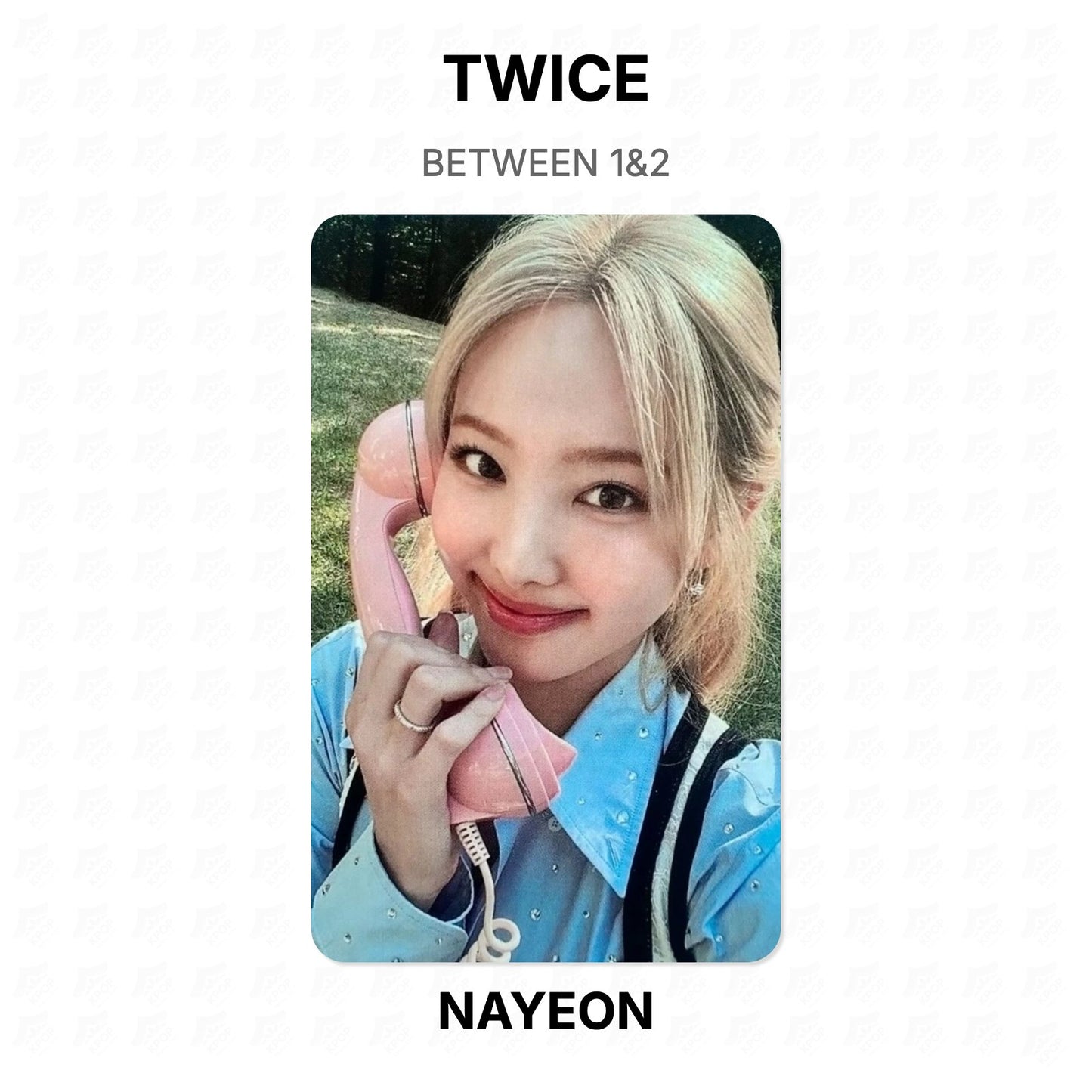 TWICE BETWEEN 1&2 Official Photocard