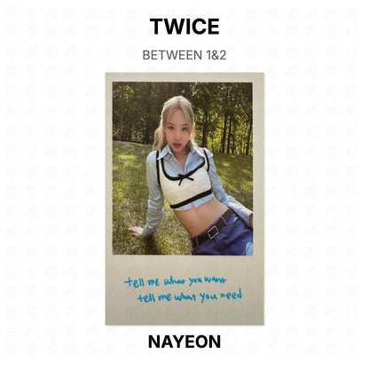 TWICE BETWEEN 1&2 Official Photocard