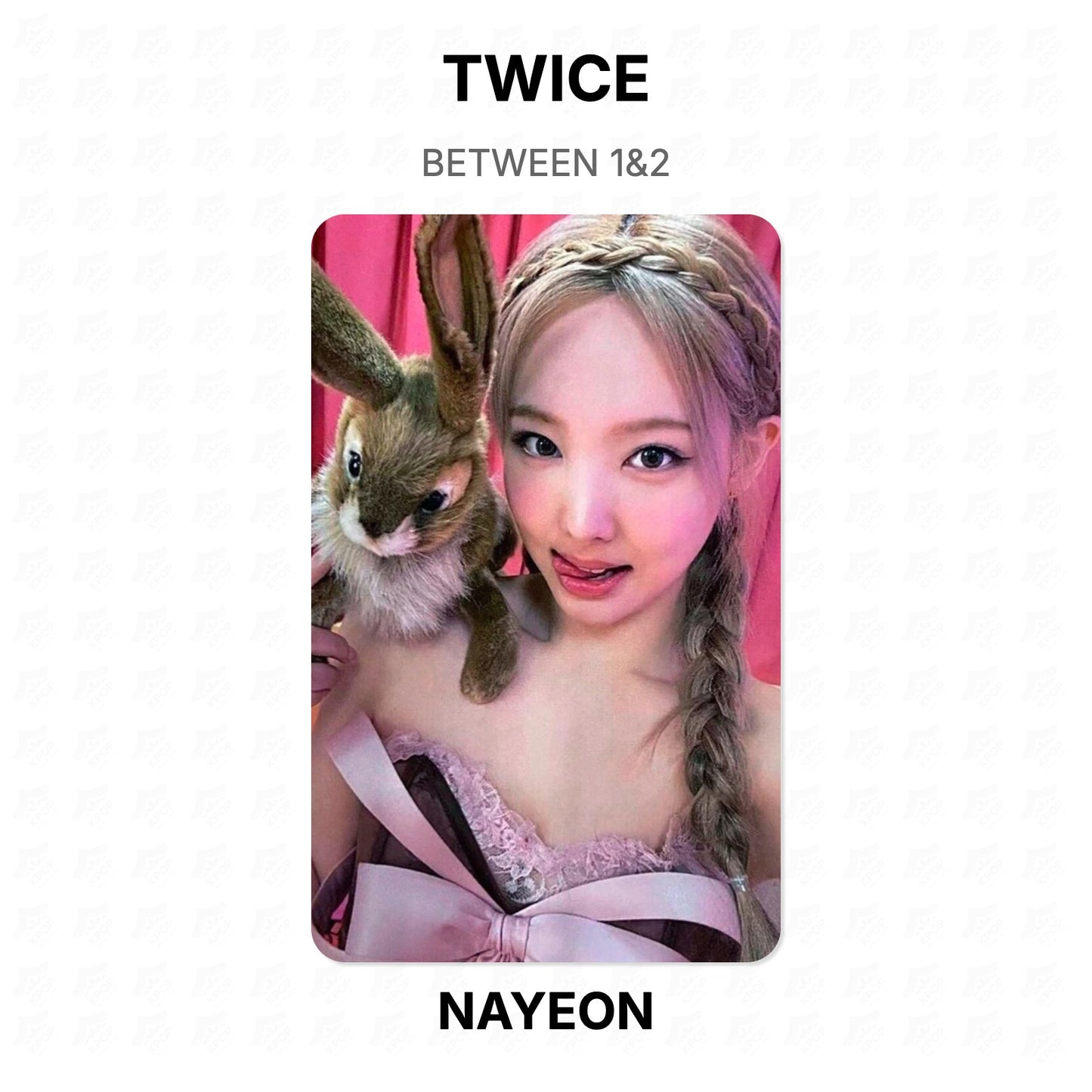 TWICE BETWEEN 1&2 Official Photocard