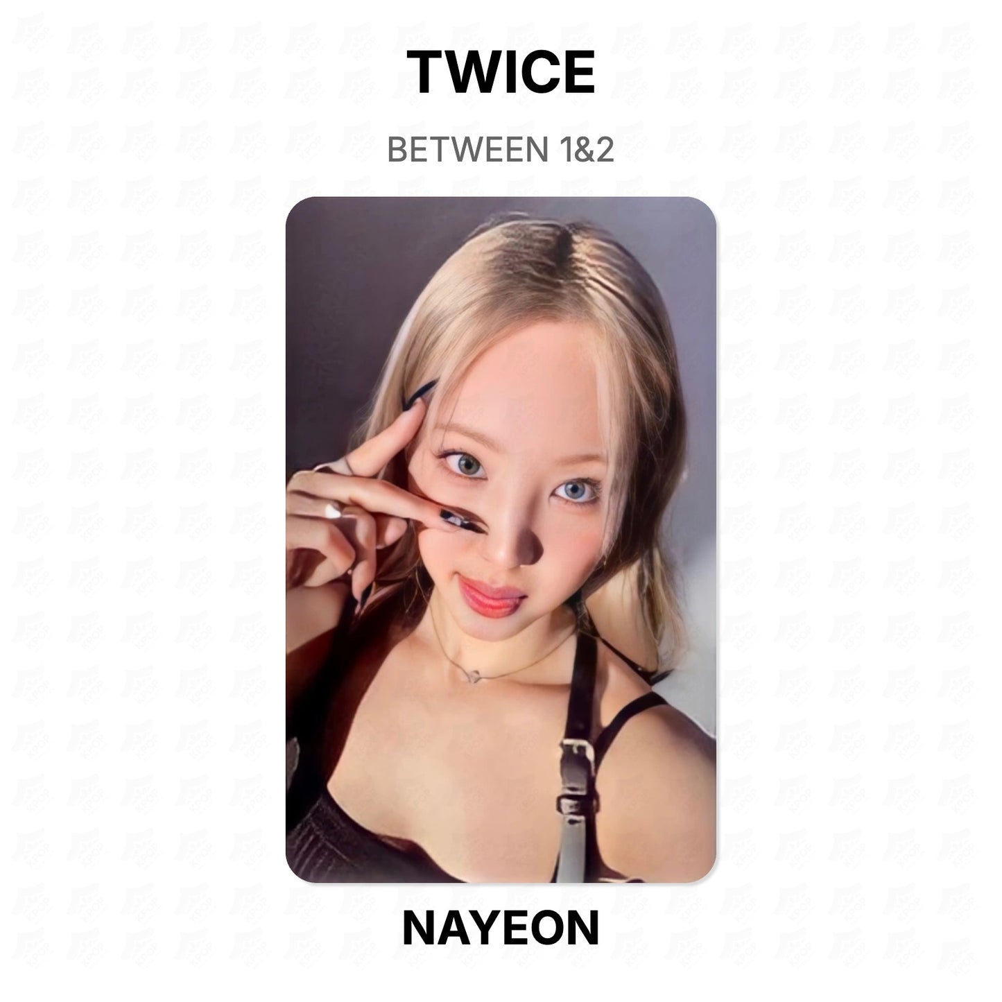 TWICE BETWEEN 1&2 Official Photocard