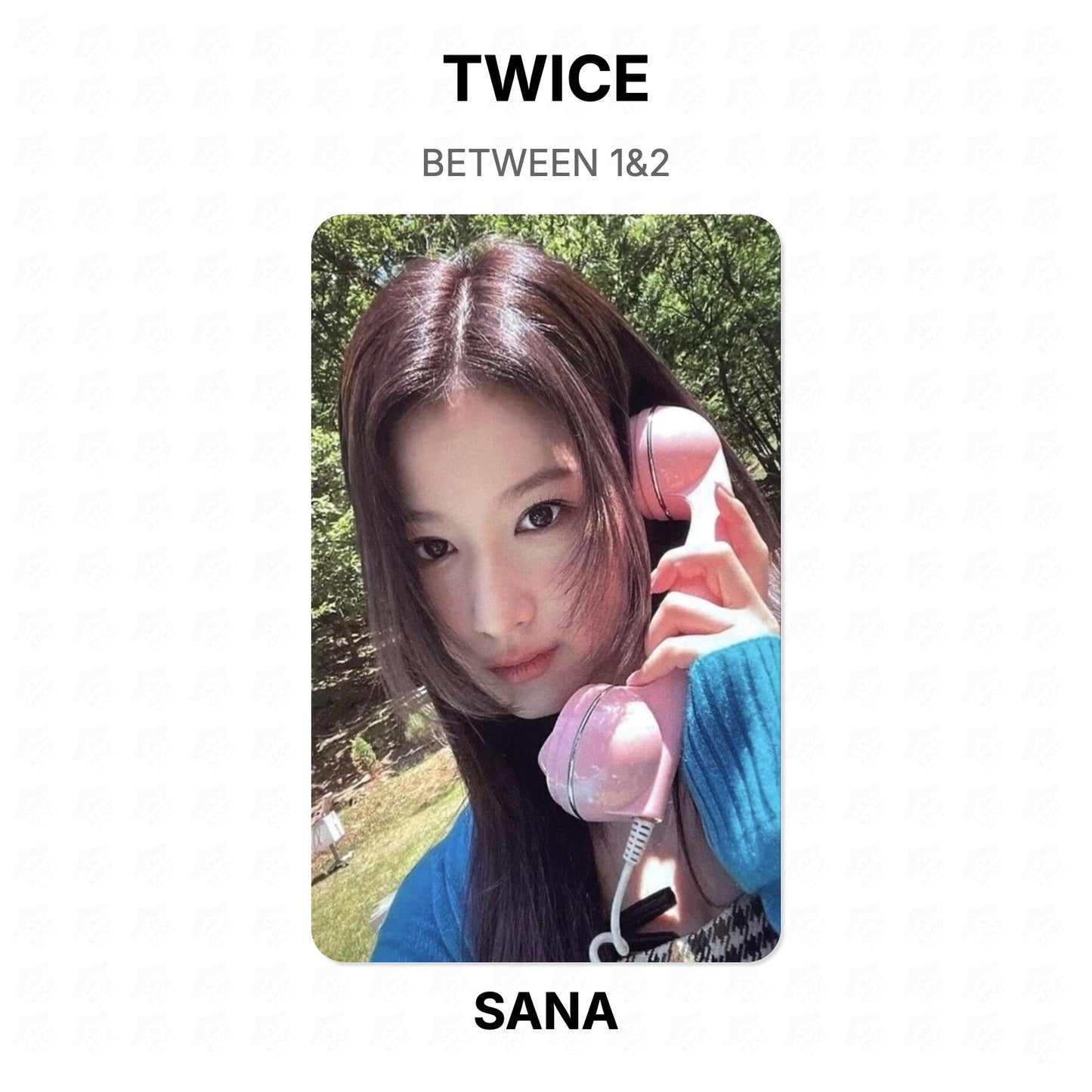 TWICE BETWEEN 1&2 Official Photocard