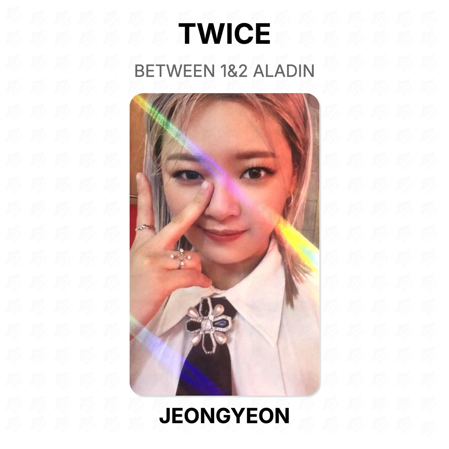 TWICE BETWEEN 1&2 ALADIN Official Photocard
