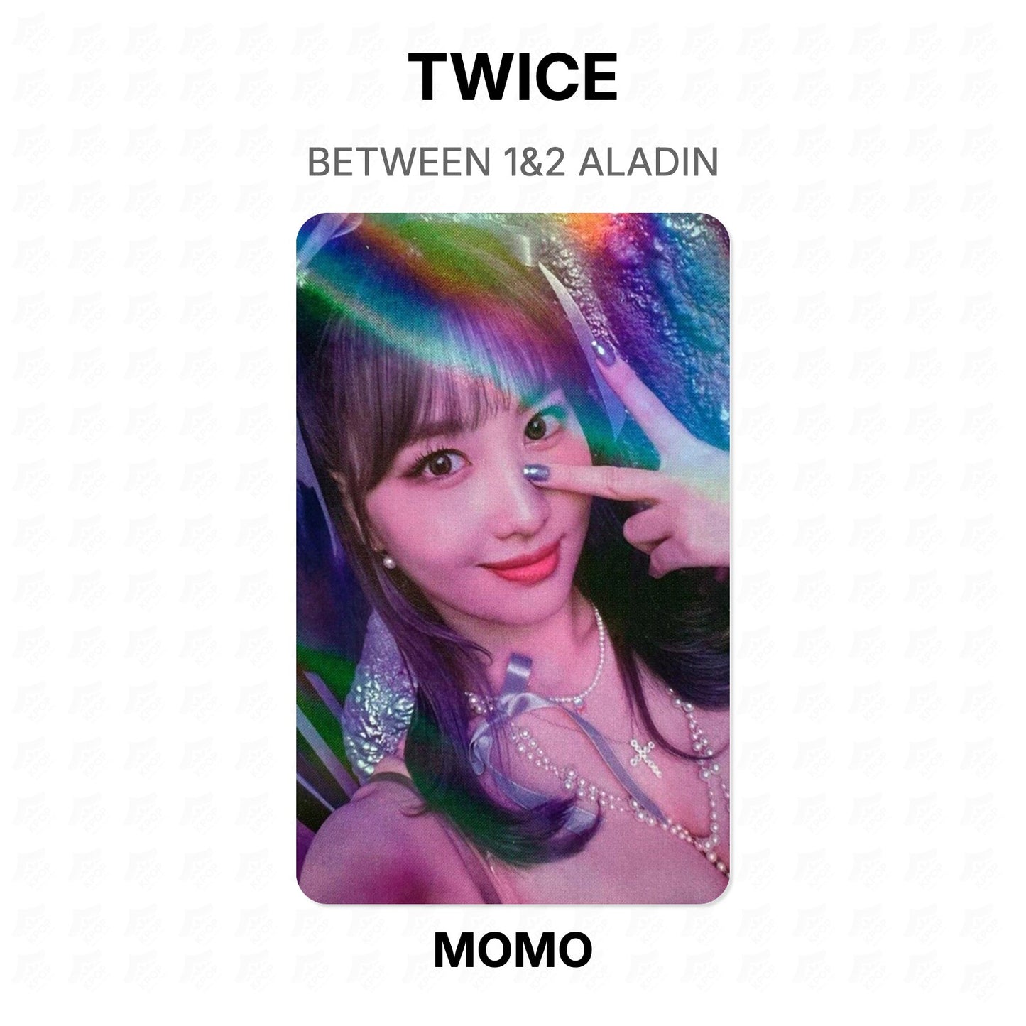 TWICE BETWEEN 1&2 ALADIN Official Photocard