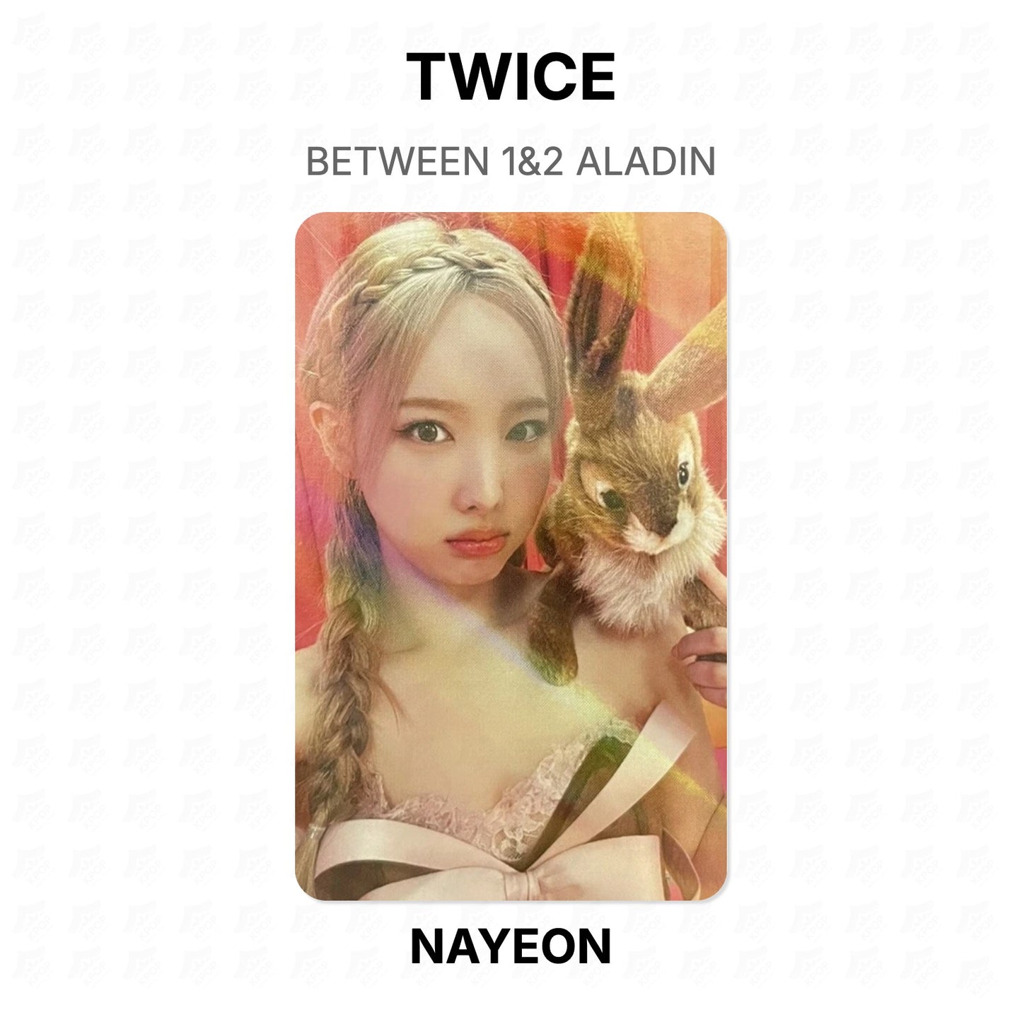 TWICE BETWEEN 1&2 ALADIN Official Photocard