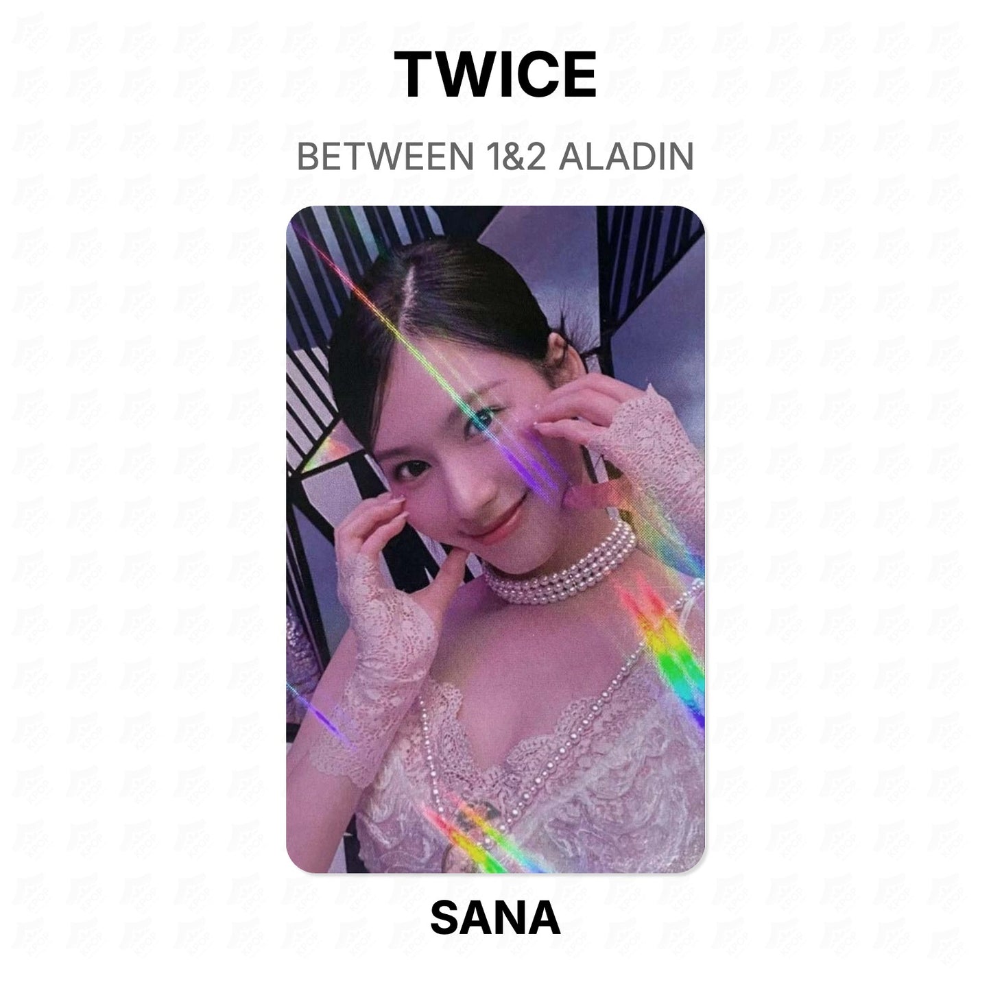 TWICE BETWEEN 1&2 ALADIN Official Photocard