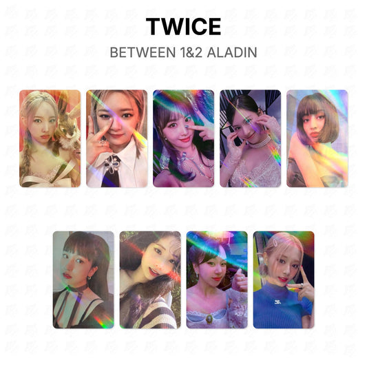 TWICE BETWEEN 1&2 ALADIN Official Photocard
