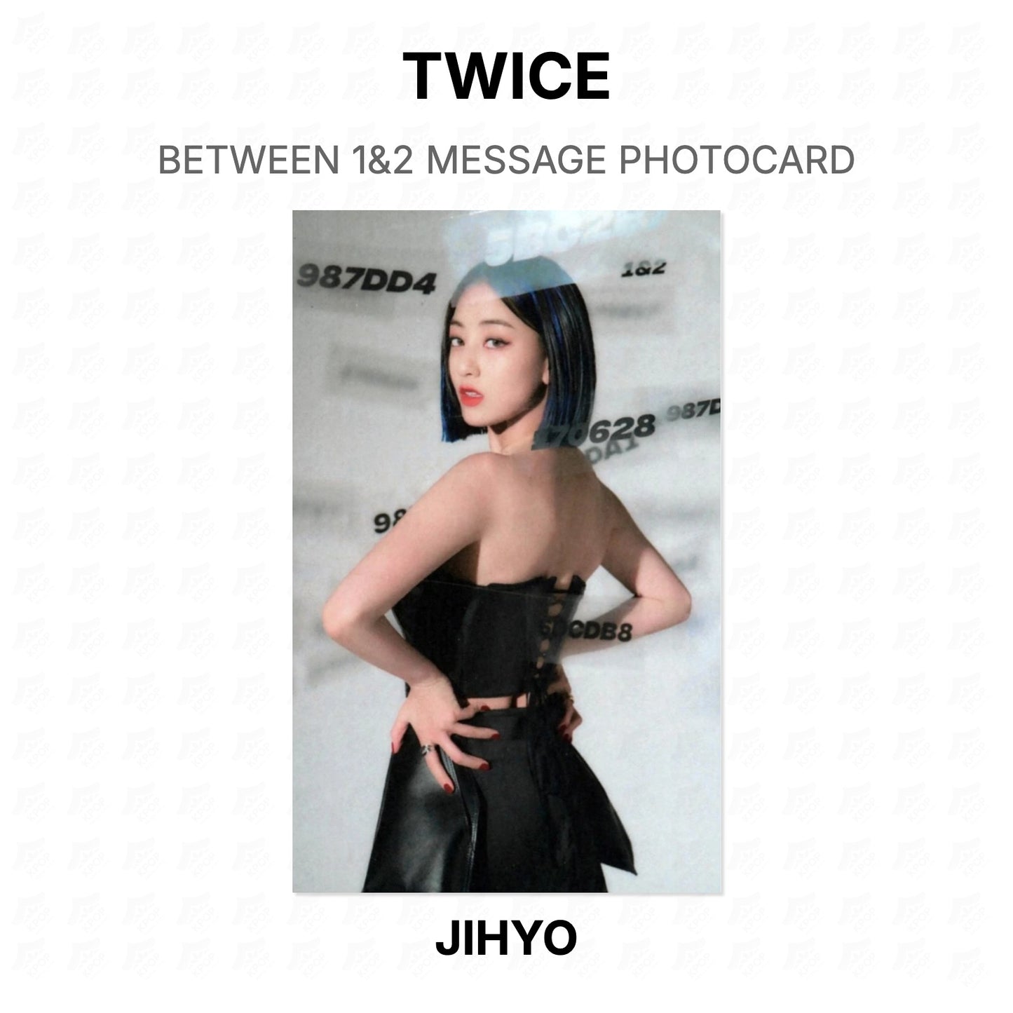 TWICE BETWEEN 1&2 MESSAGE PHOTOCARD Official Photocard