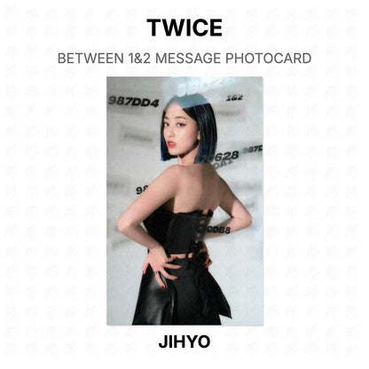 TWICE BETWEEN 1&2 MESSAGE PHOTOCARD Official Photocard