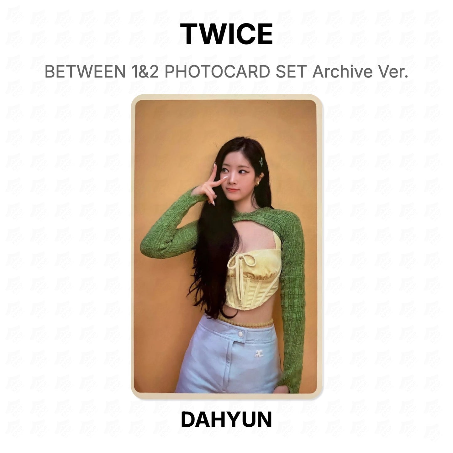 TWICE BETWEEN 1&2 PHOTOCARD SET Archive Ver. Official Photocard