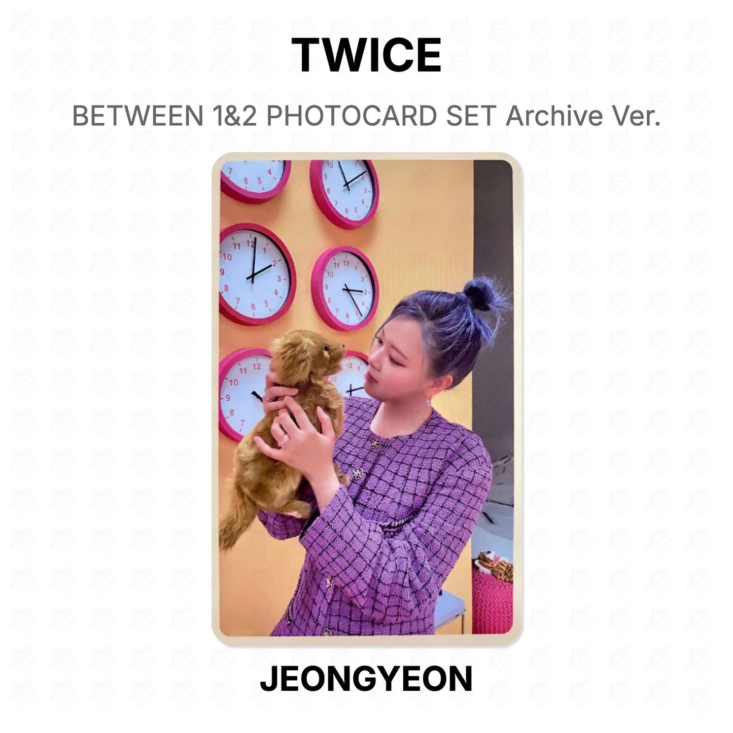 TWICE BETWEEN 1&2 PHOTOCARD SET Archive Ver. Official Photocard