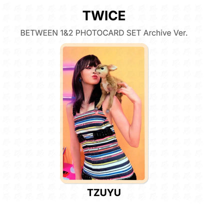 TWICE BETWEEN 1&2 PHOTOCARD SET Archive Ver. Official Photocard