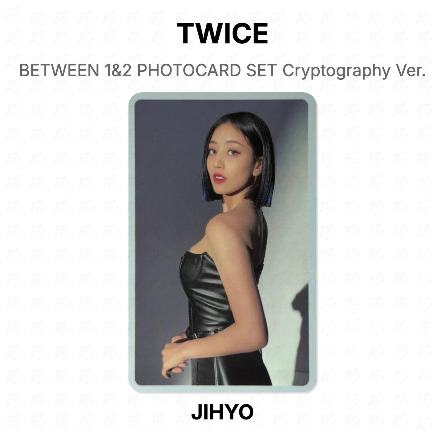 TWICE BETWEEN 1&2 PHOTOCARD SET Cryptography Ver. Official Photocard