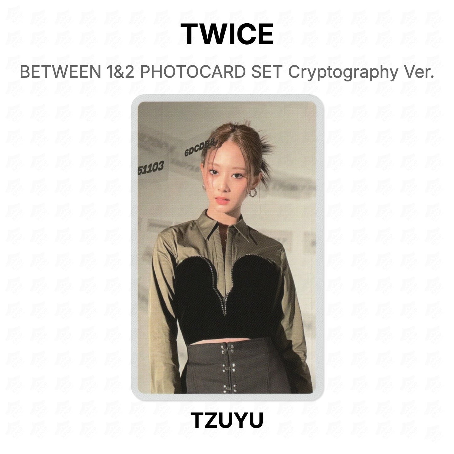 TWICE BETWEEN 1&2 PHOTOCARD SET Cryptography Ver. Official Photocard