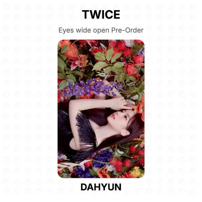 TWICE Eyes wide open Pre-Order Official Photocard