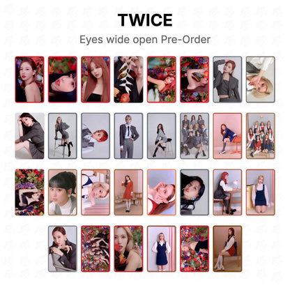 TWICE Eyes wide open Pre-Order Official Photocard