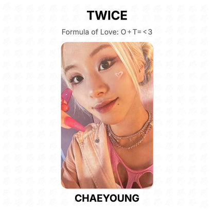 TWICE Formula of Love: O＋T=＜3 Official Photocard