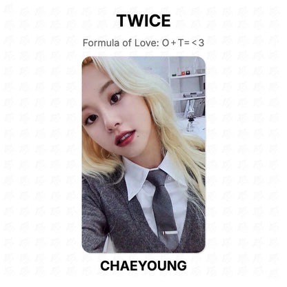 TWICE Formula of Love: O＋T=＜3 Official Photocard