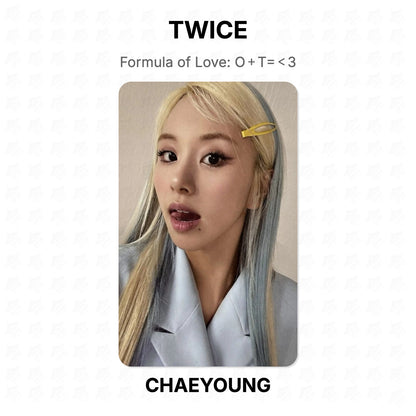 TWICE Formula of Love: O＋T=＜3 Official Photocard