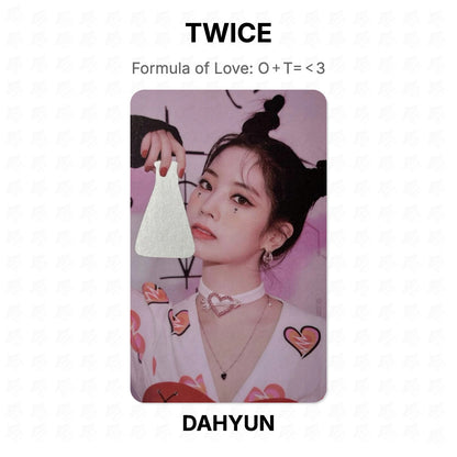 TWICE Formula of Love: O＋T=＜3 Official Photocard