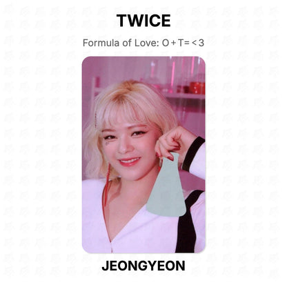 TWICE Formula of Love: O＋T=＜3 Official Photocard