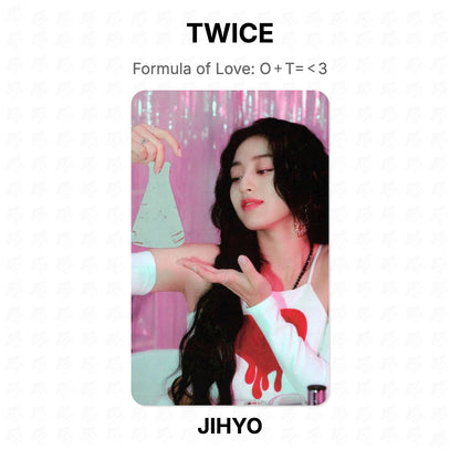 TWICE Formula of Love: O＋T=＜3 Official Photocard