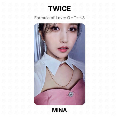 TWICE Formula of Love: O＋T=＜3 Official Photocard