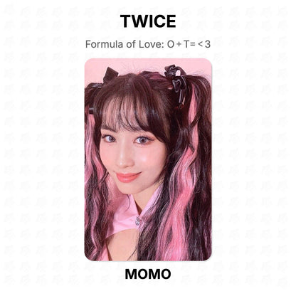 TWICE Formula of Love: O＋T=＜3 Official Photocard