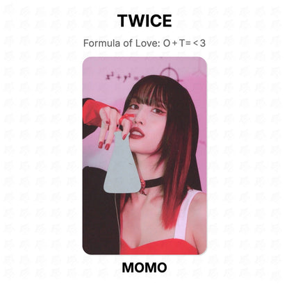 TWICE Formula of Love: O＋T=＜3 Official Photocard
