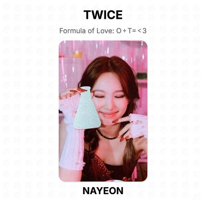 TWICE Formula of Love: O＋T=＜3 Official Photocard