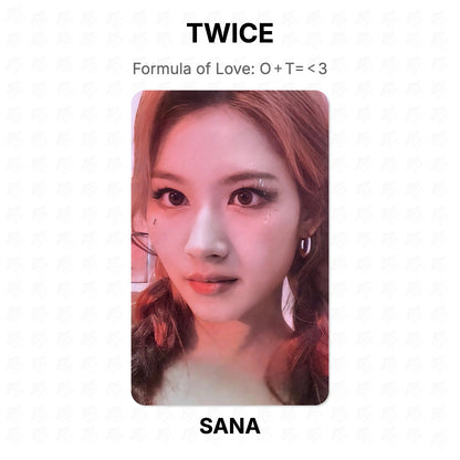 TWICE Formula of Love: O＋T=＜3 Official Photocard